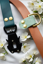 Laisse multi-position tricolore BioThane®