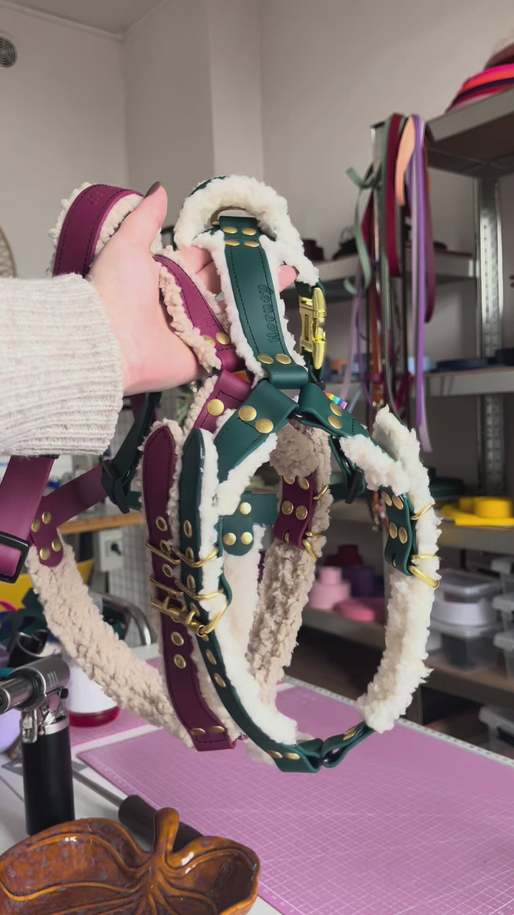 Harnais tout doux 🐑